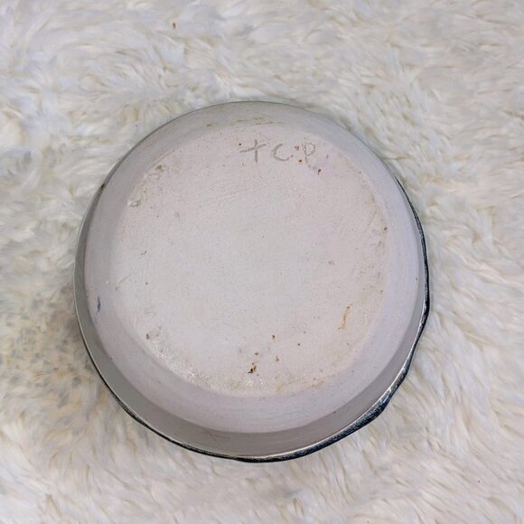 Handmade Ceramic Glazed Vase Tumbler Decor Signed by Artist - Picture 6 of 9